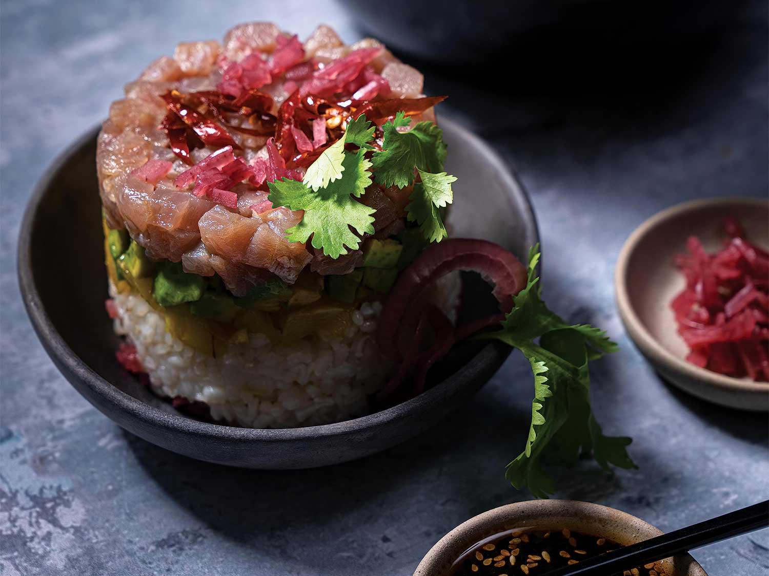 Tuna Poke Tower