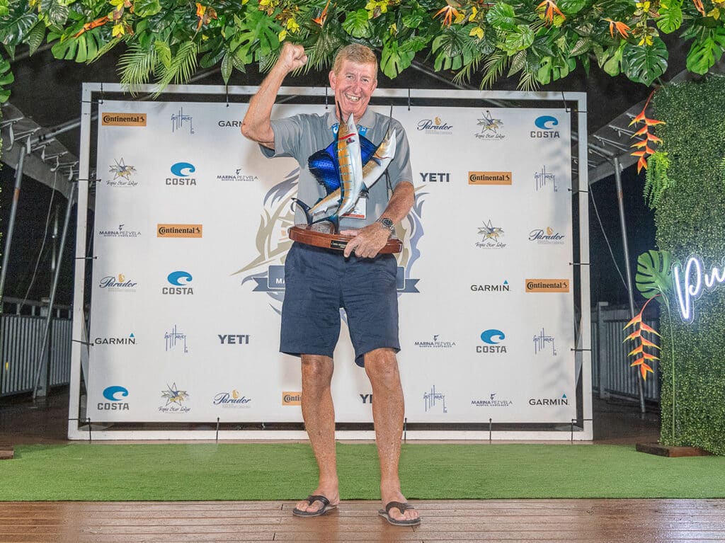 The top angler of the 2023 Offshore World Championship