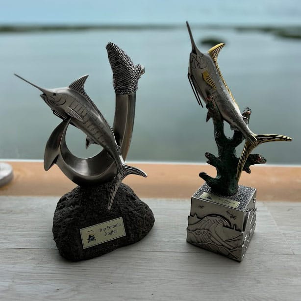 Grand Caribe trophies.