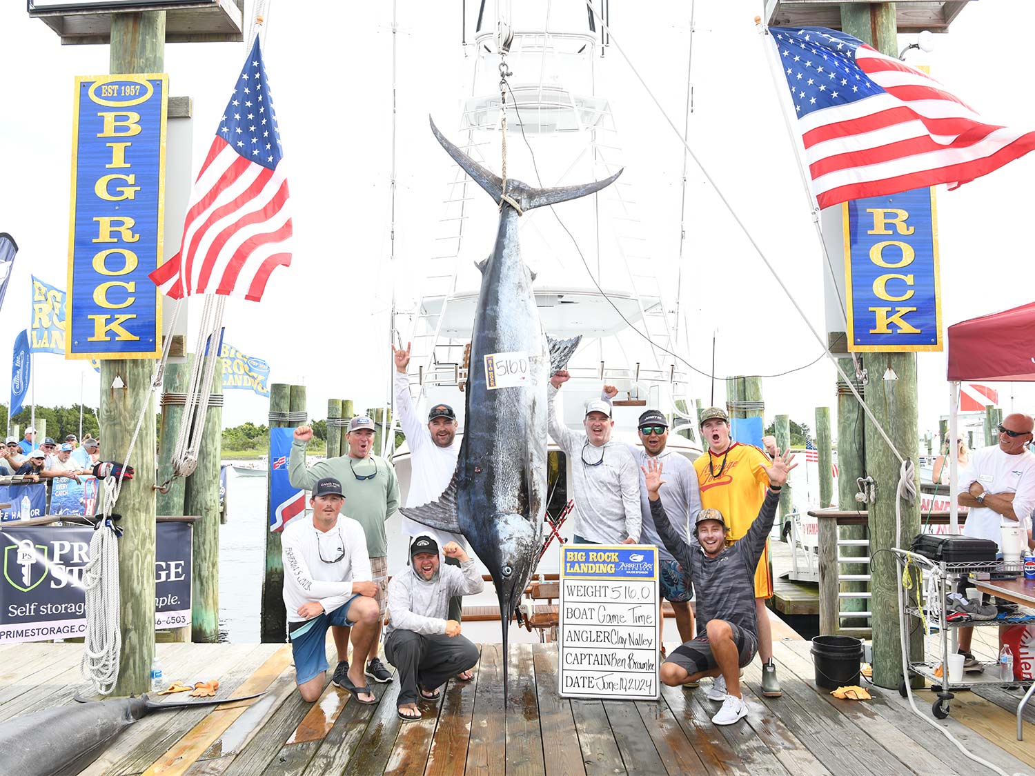 Game Time Wins Big Rock Blue Marlin Tournament with Historic Payouts Marlin