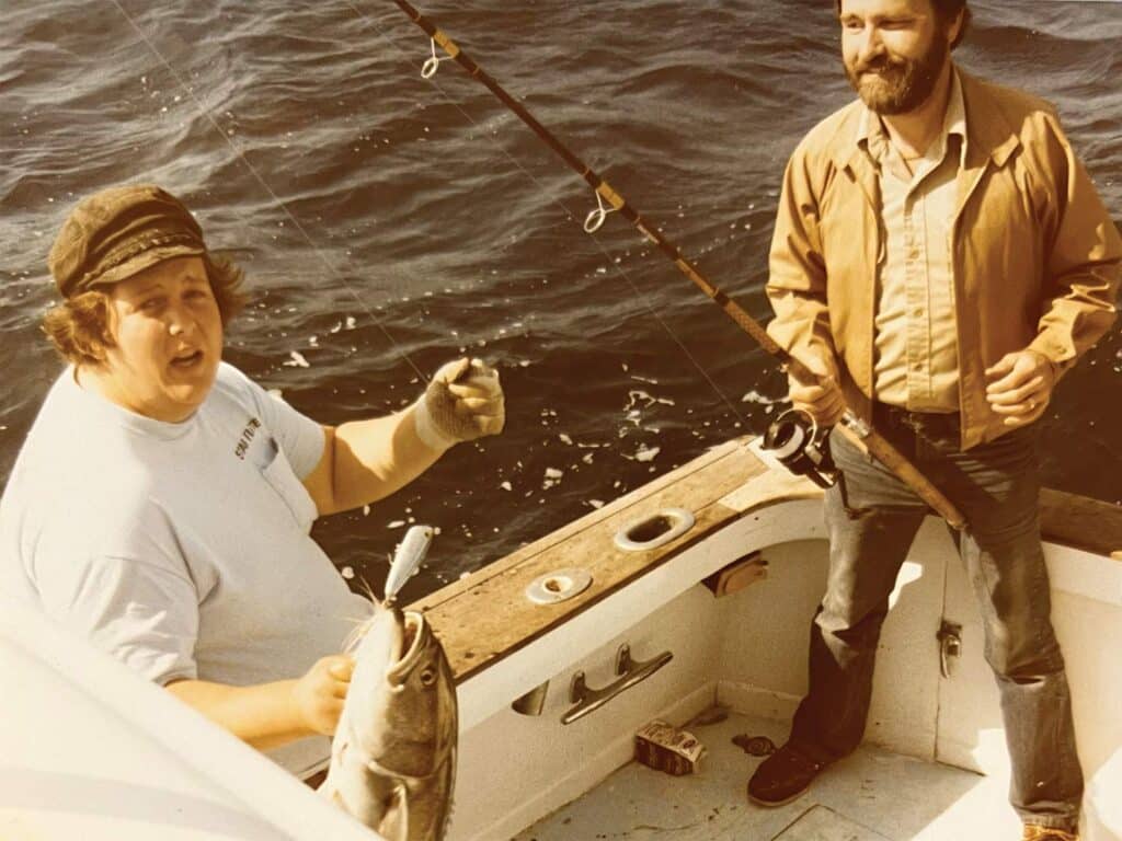 Image of Randy Ramsey fishing.