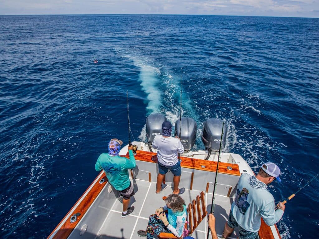 ecuador-fly-fishing-boat-cockpit-outboard