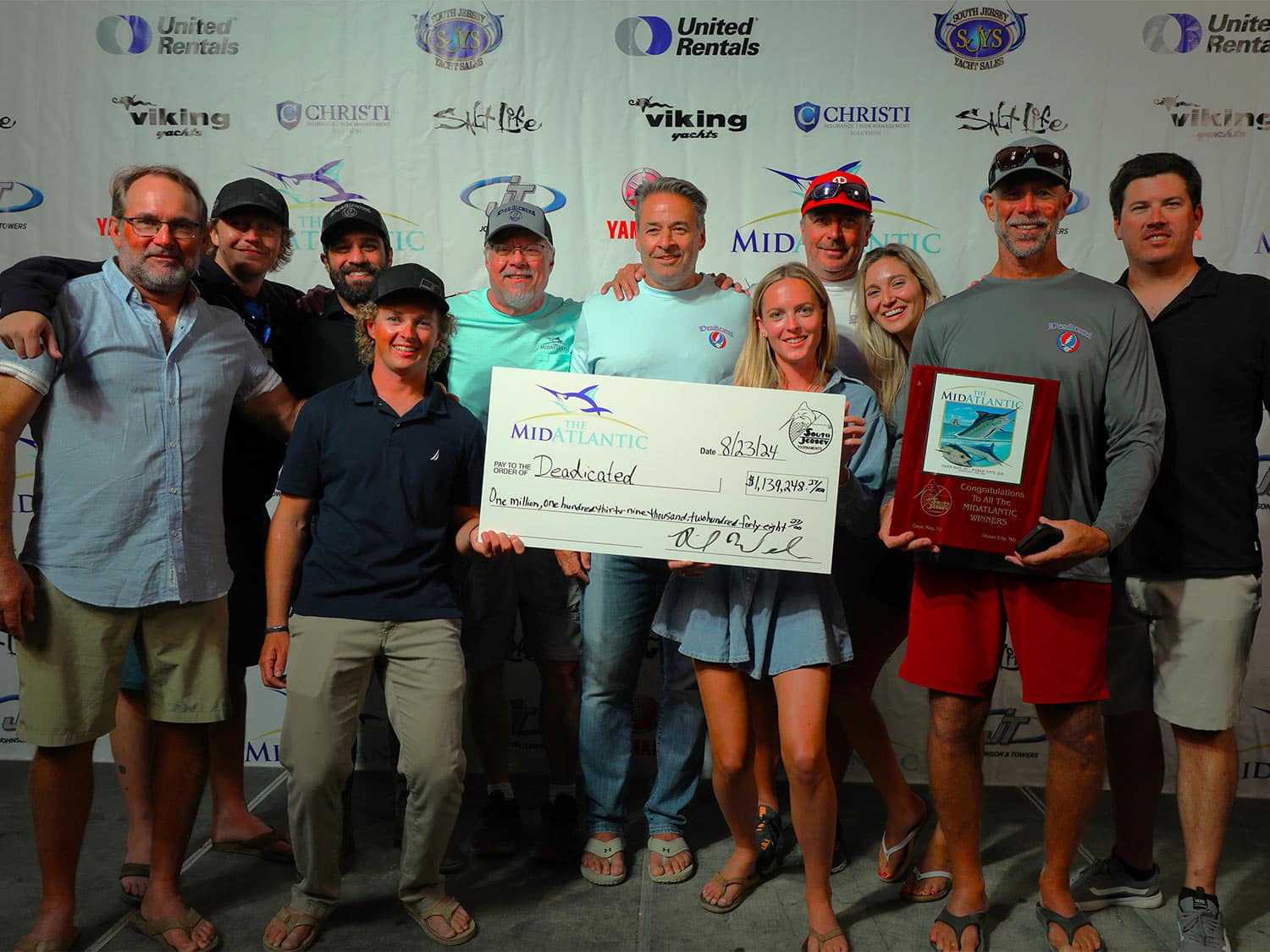 Thrilling Finish at the 33rd MidAtlantic Tournament Marlin