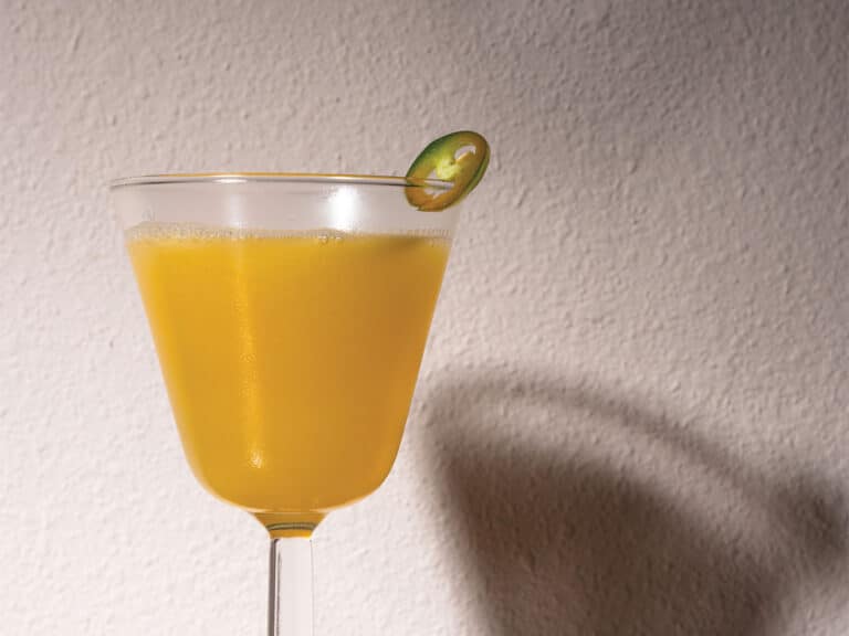 Tito's Spicy Mango Martini Cocktail Recipe Marlin
