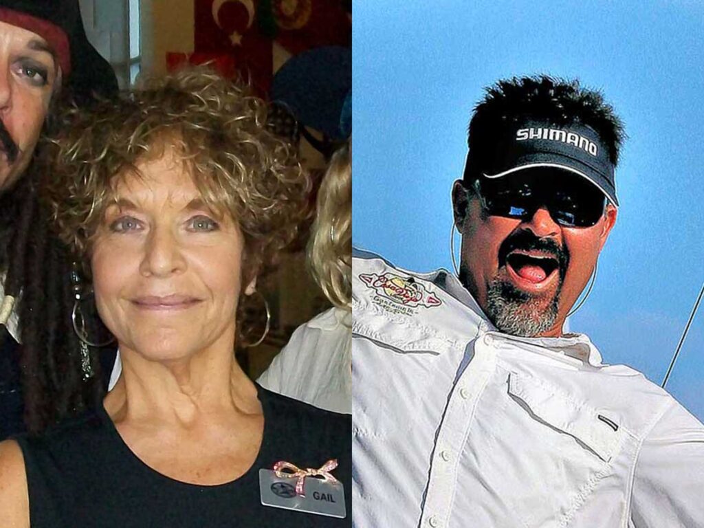 Collage of Gail Morchower and Capt. David Salazar