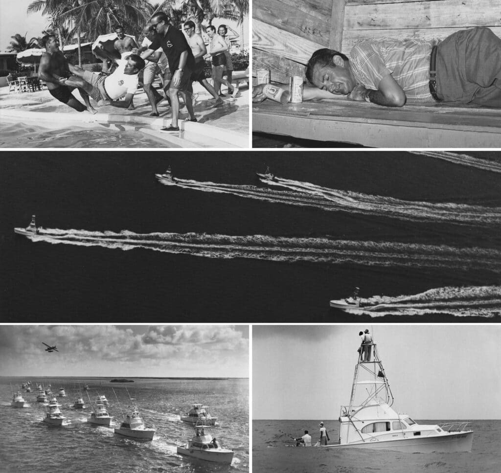 A collage of sport-fishing photography