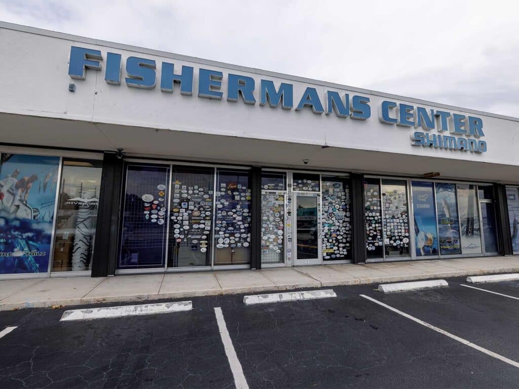 View of the outside of Fisherman's Center.