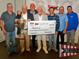 Team Mallard at the awards ceremony of the 2025 Buccaneer Cup Sailfish Tournament.