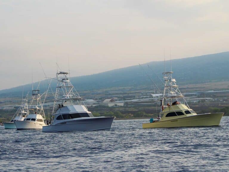 The fleet at the 2025 Lazy Marlin Hunt in Hawaii