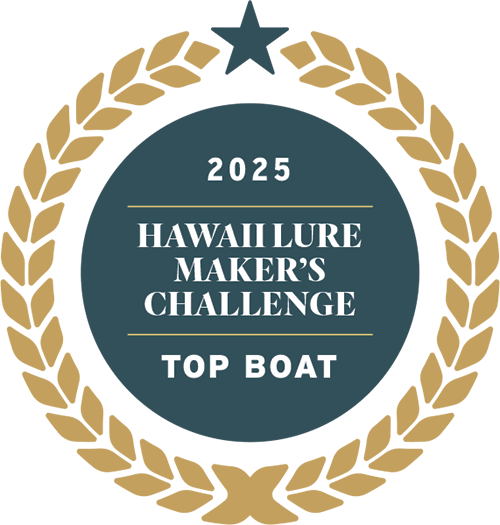 2025 Hawaii Lure Maker's Challenge Top Boat Badge