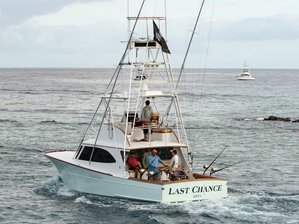 Team Last Chance on the water