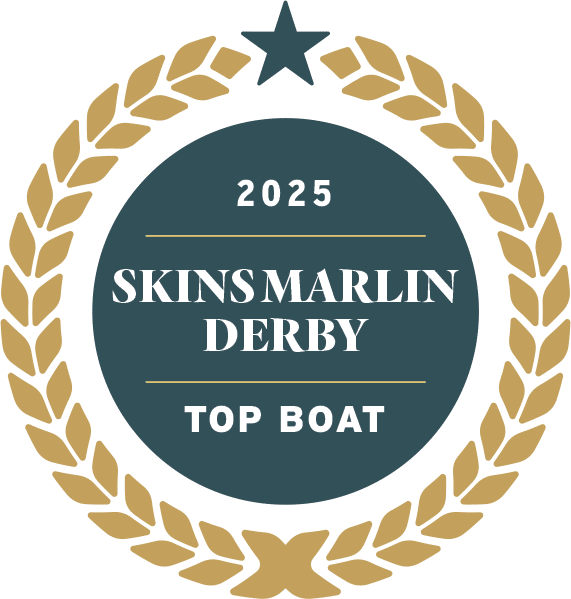 2025 Skins Marlin Derby Top Boat Badge