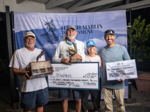 Team Bwana at the 2025 HMTS Big Island Marlin Tournament