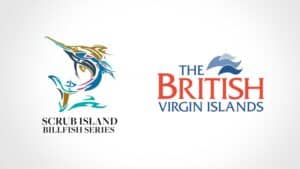 Scrub Island Billfish Series logo and the British Virgin Islands Tourism logo