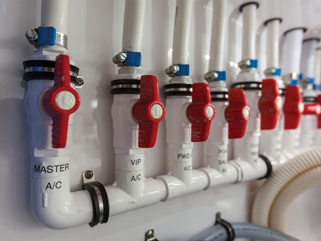 Close up of the Termodinamica's system for air-conditioning.