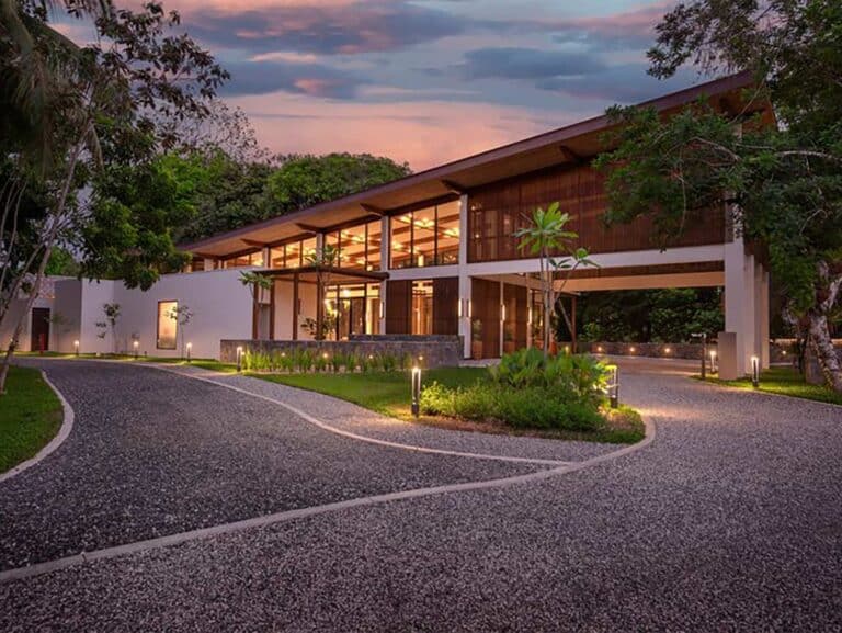 Croc Bay resort marina