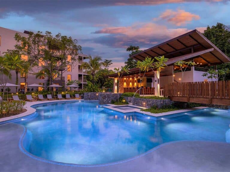 Croc Bay resort marina