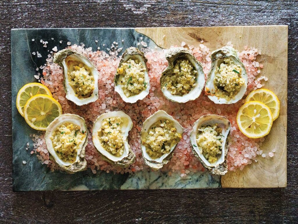 Grilled Oysters