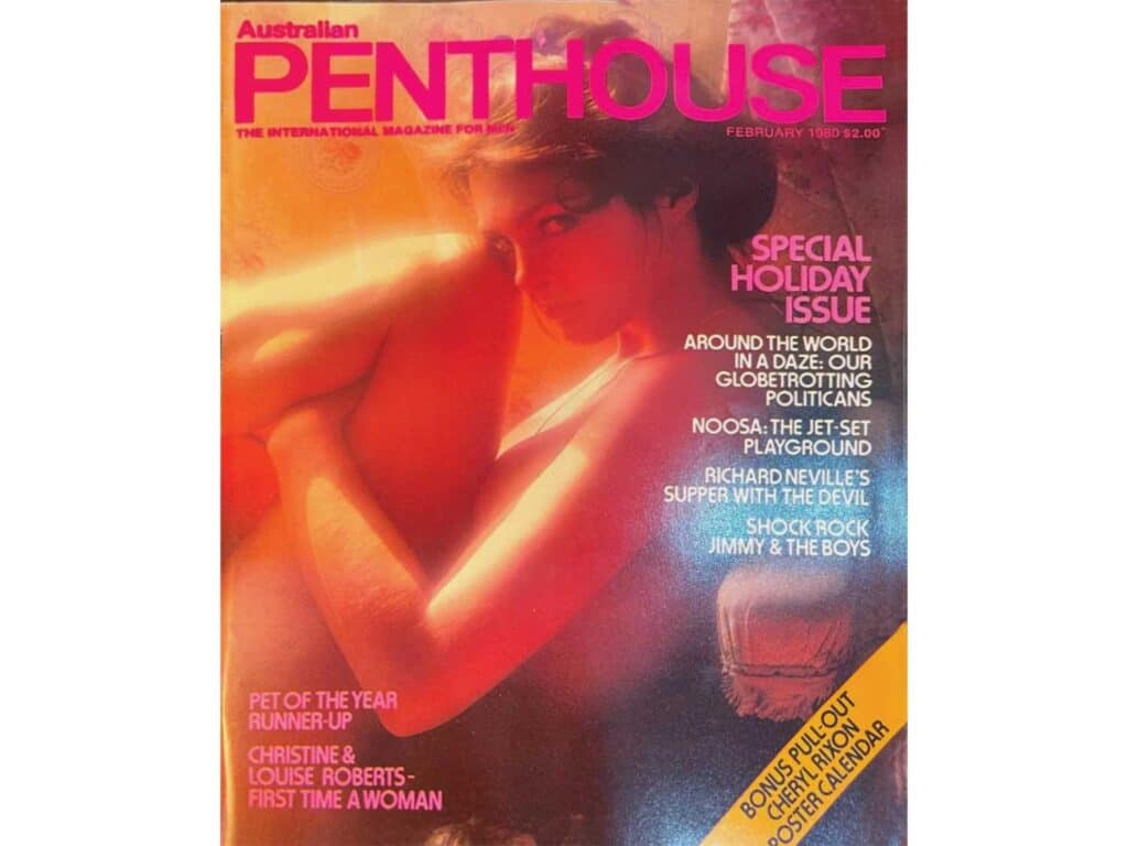 Cover of Penthouse magazine.