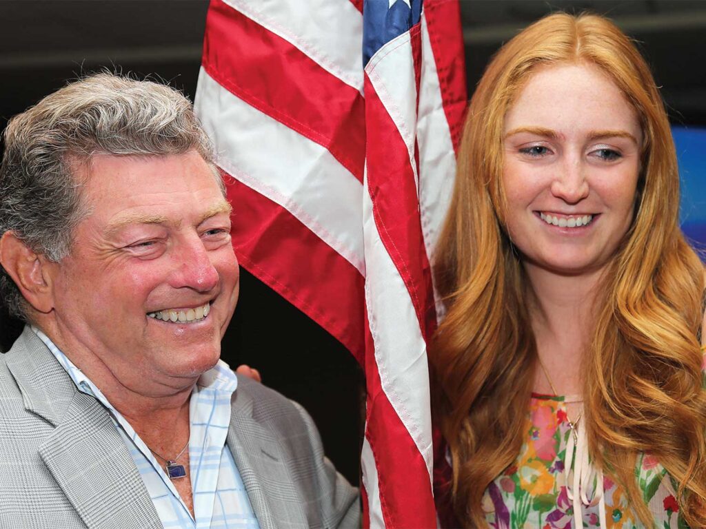 Tim Choate and his daughter Stephanie