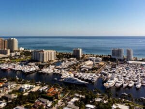 Aerial view of Fort Lauderdale