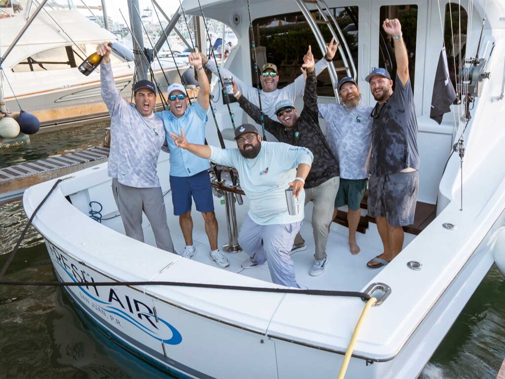 Team Fresh Air at the 2025 San Juan International Billfish Tournament