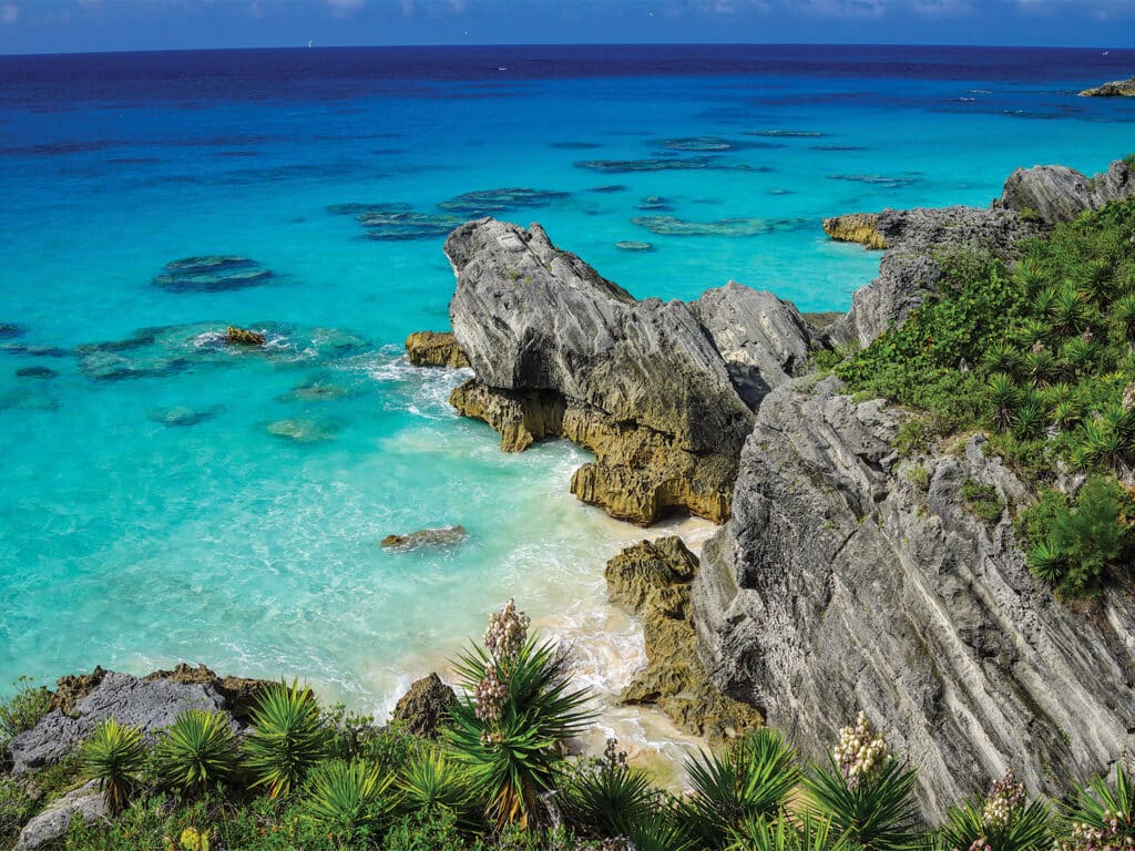 Bermuda coastline