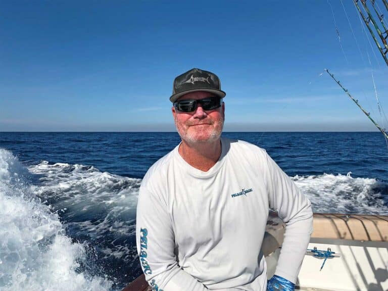 Capt. RJ Boyle in the cockpit