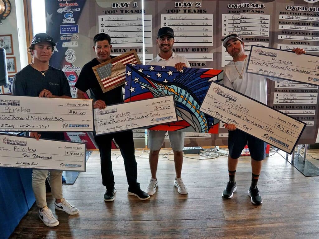 Team Princess at the 2026 Operation Sailfish awards