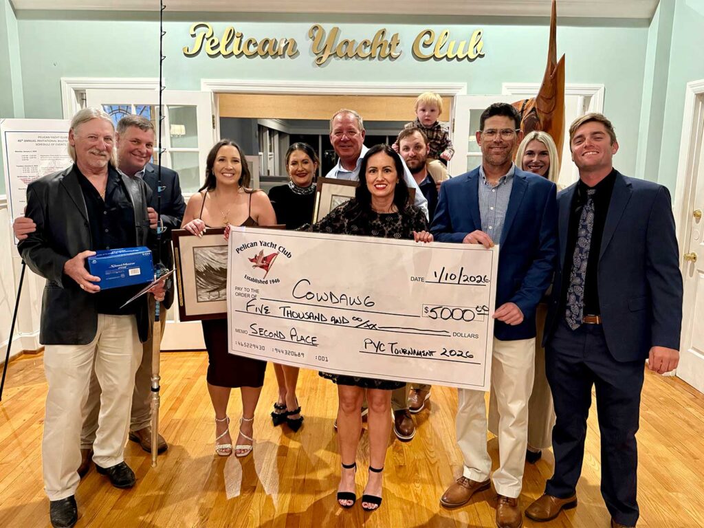 Team Cowdawg at the 2026 Pelican Yacht Club Invitational