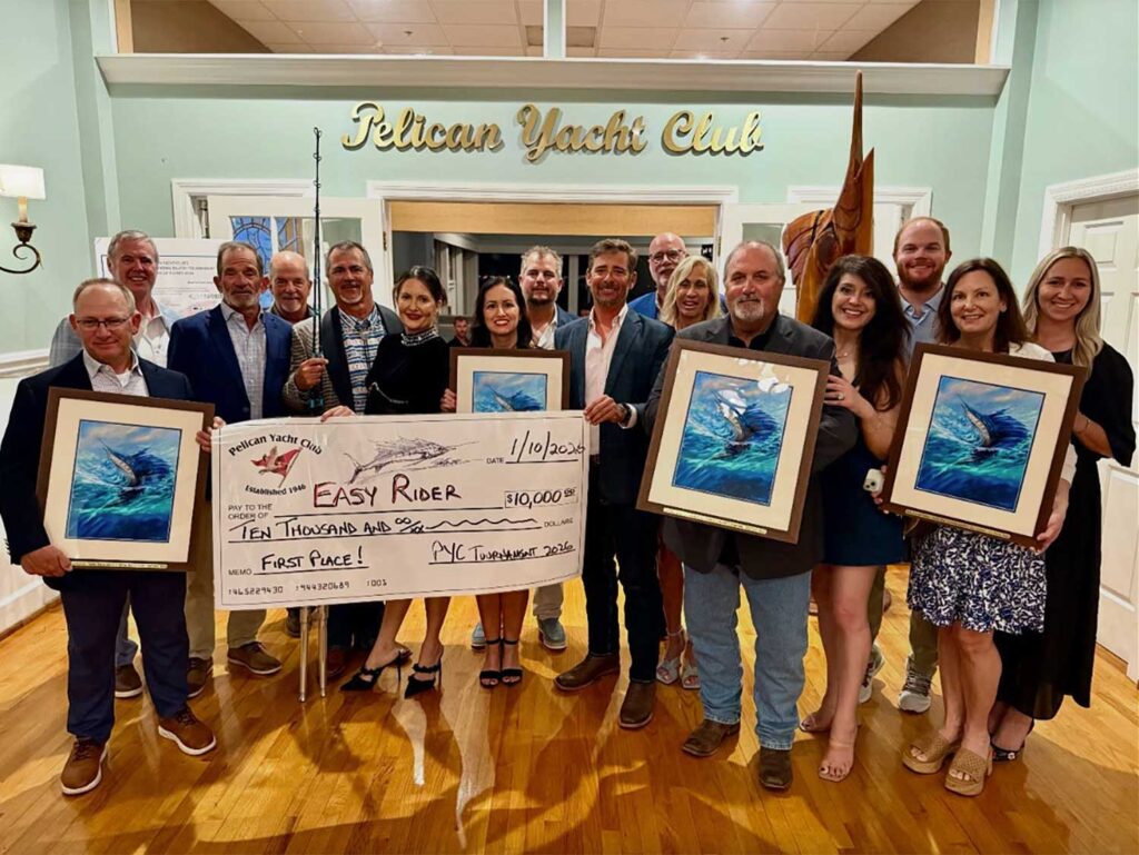 Team Easy Rider at the 2026 Pelican Yacht Club Invitational