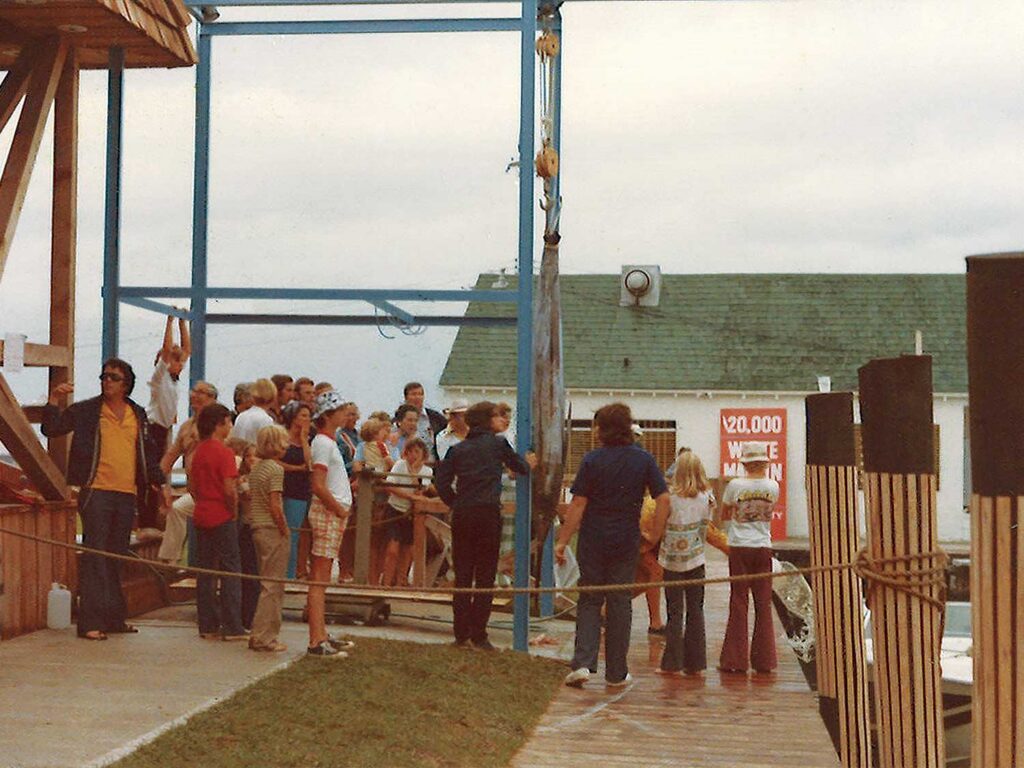 The first White Marlin Open.