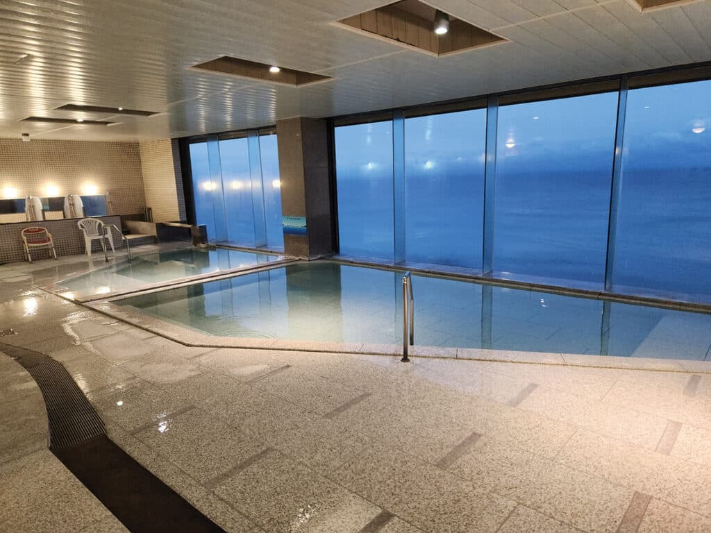 Japanese onsen hot springs