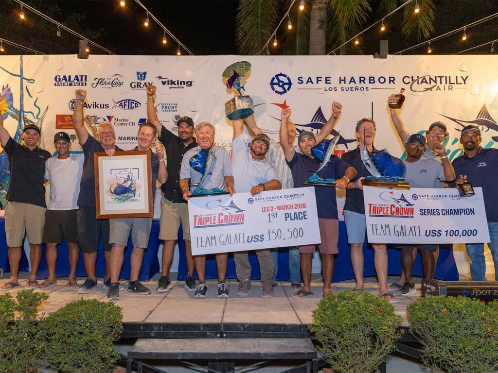 Team Galati at the 2026 Los Suenos Triple Crown