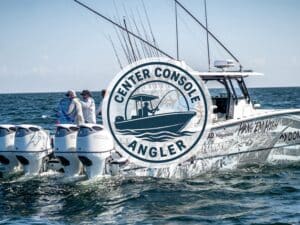 Center console outboard boat