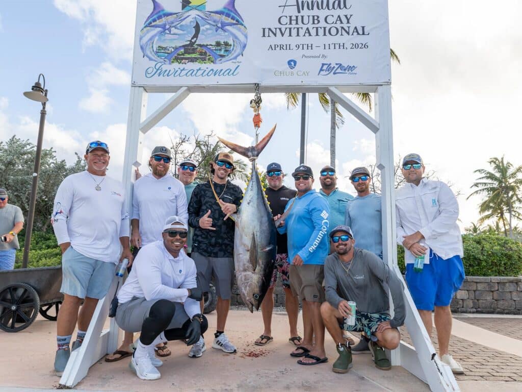 Team Waterline yellowfin tuna.