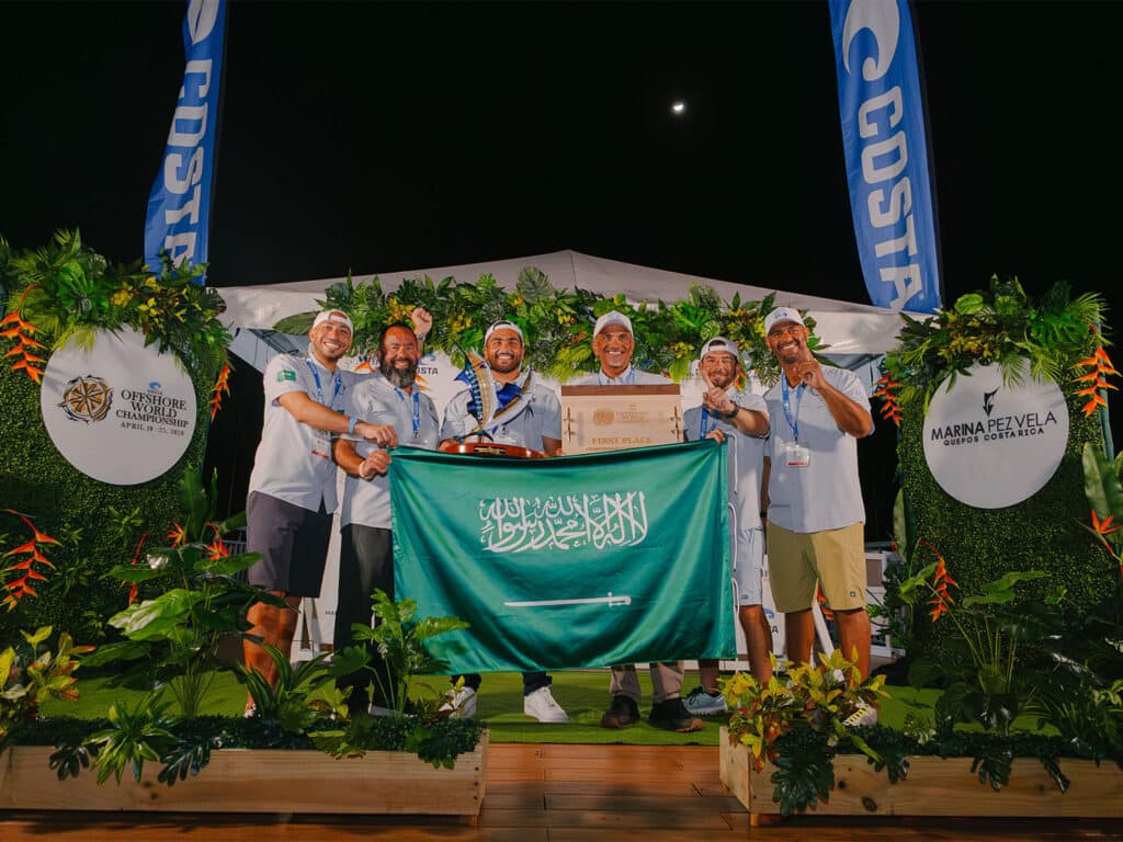 Team Reel Saudis at the 2026 OWC.