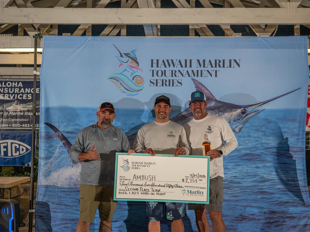 Team Ambush at the 2026 Hawaii Marlin Tournament Series