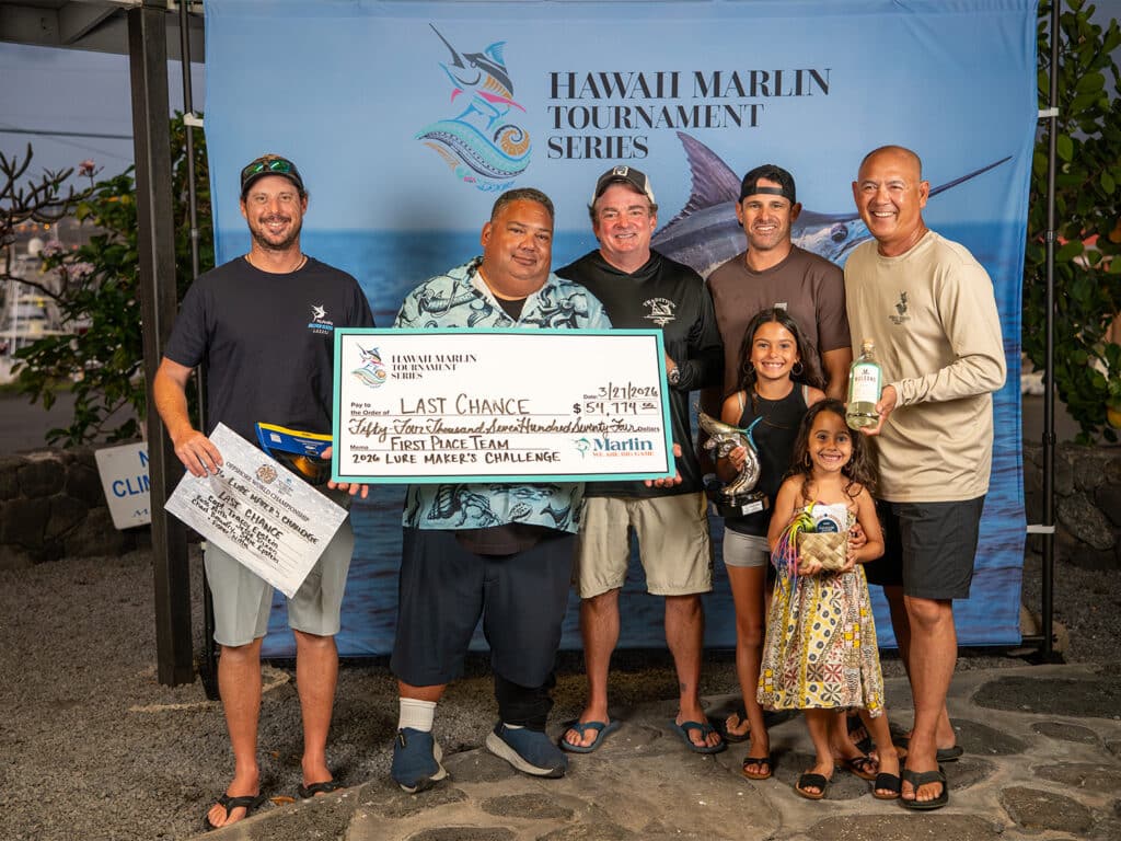 Team Last Chance at the 2026 Hawaii Marlin Tournament Series