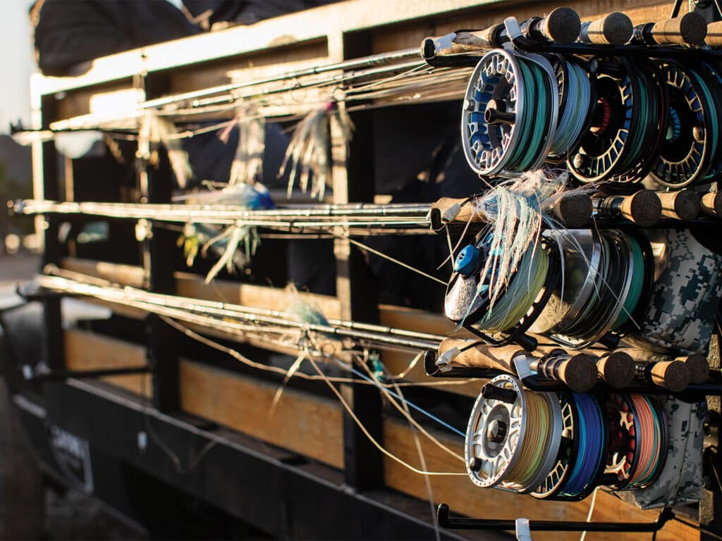 Fly fishing reels