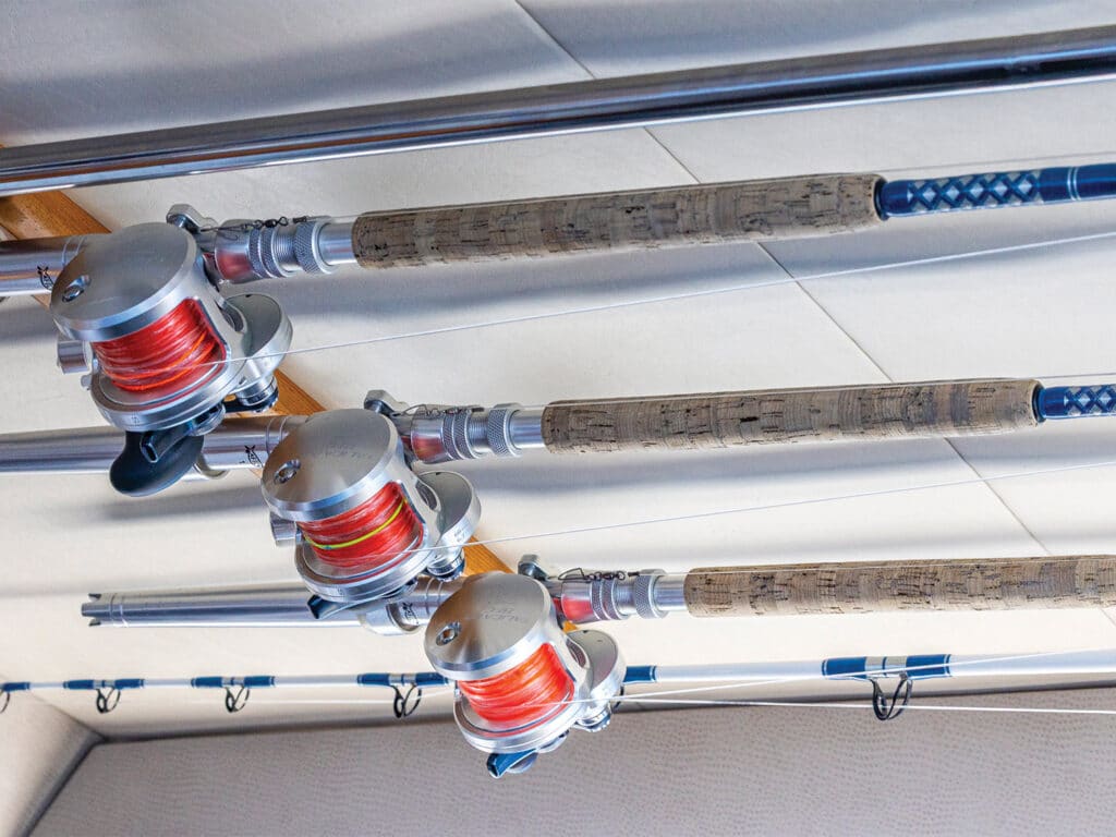 Fly rod storage.