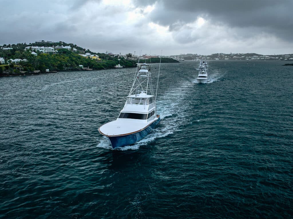 Fleet of boats at the 2026 Bermuda Triple Crown
