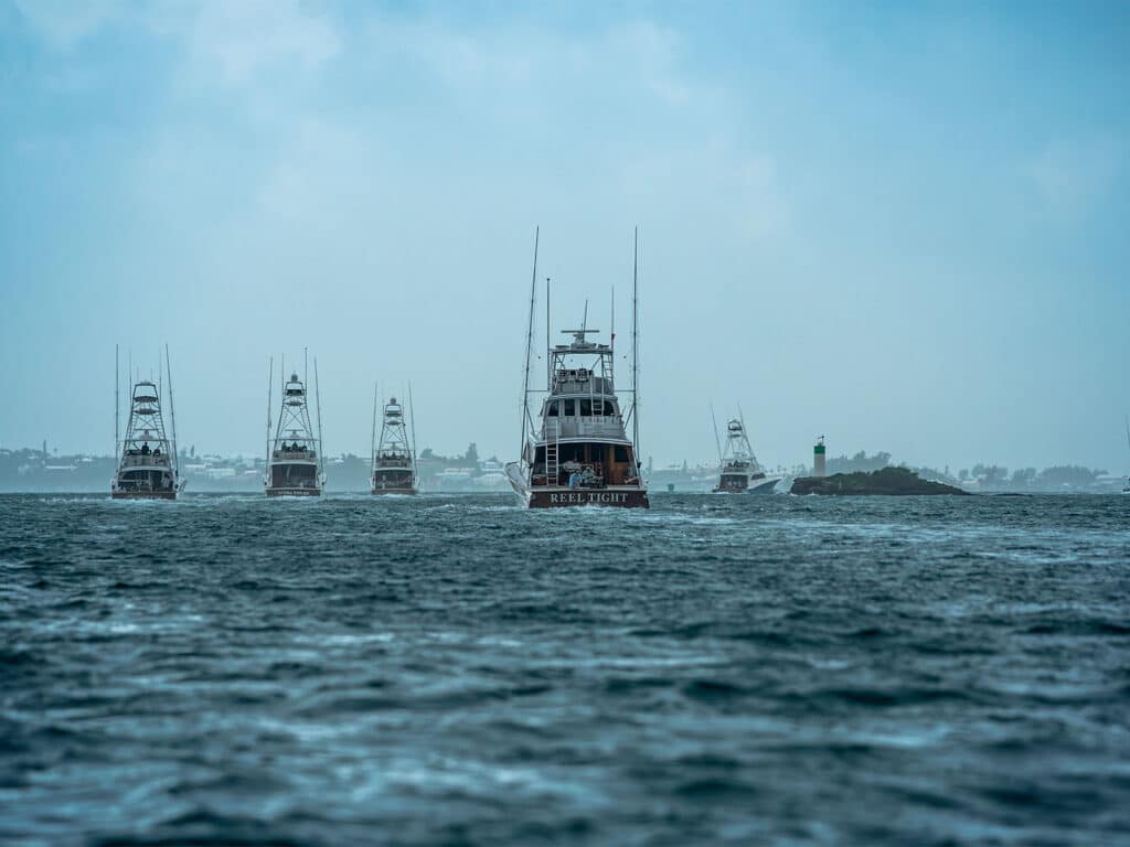 Fleet of boats at the 2026 Bermuda Triple Crown