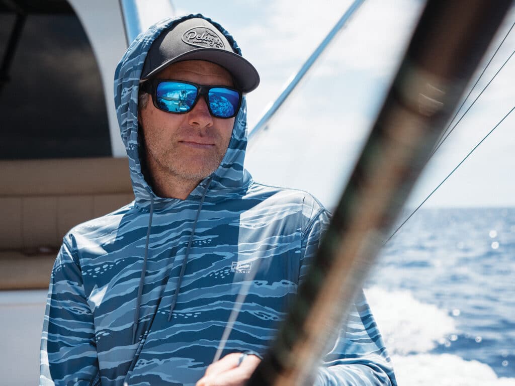 Pelagic Vaportek in Wahoo Camo