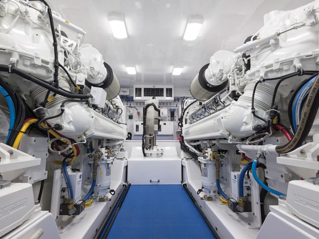 Weaver 80 Mama Who Engine Room