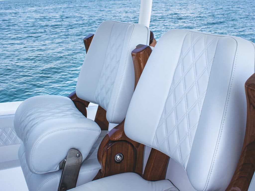 Front Runner 43 Catamaran seating