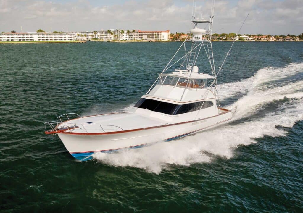 A sport-fishing opinion on the water.