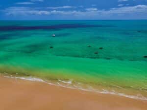 Mozambique Bazaruto shoreline