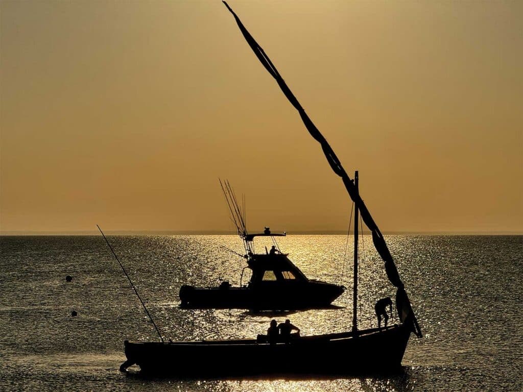 Sunset in Bazaruto.