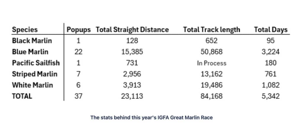 IGFA Great marlin race